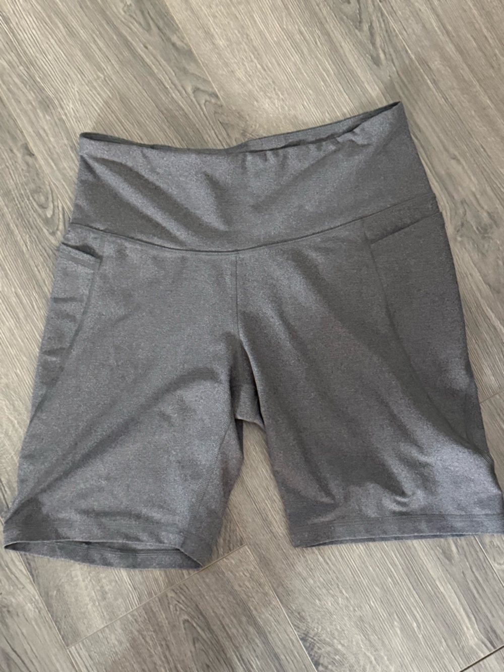 Old Navy Women's Charcoal Gray Active Bike Shorts